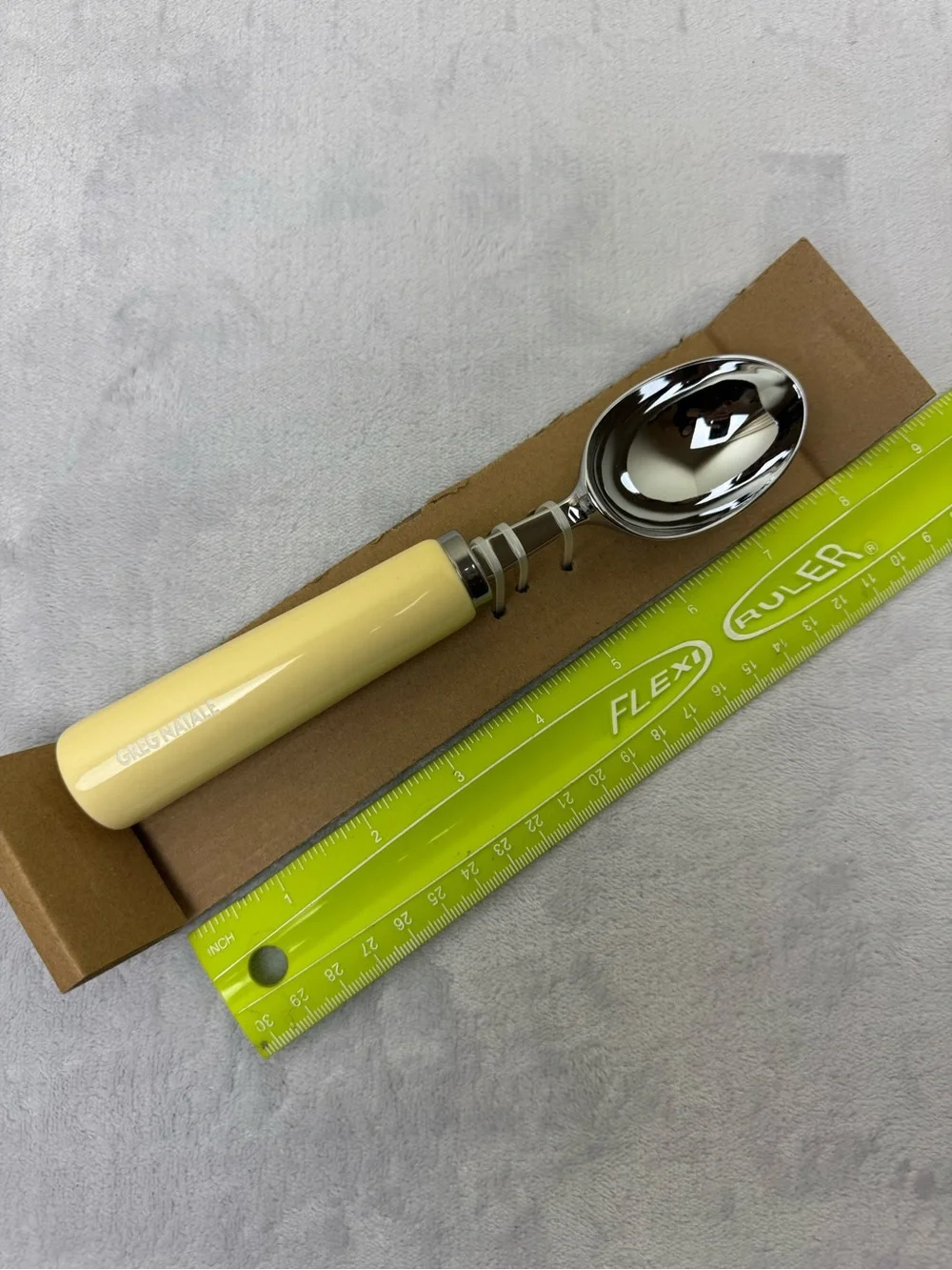 Greg Natale Floral Yellow Ice Cream Scoop
